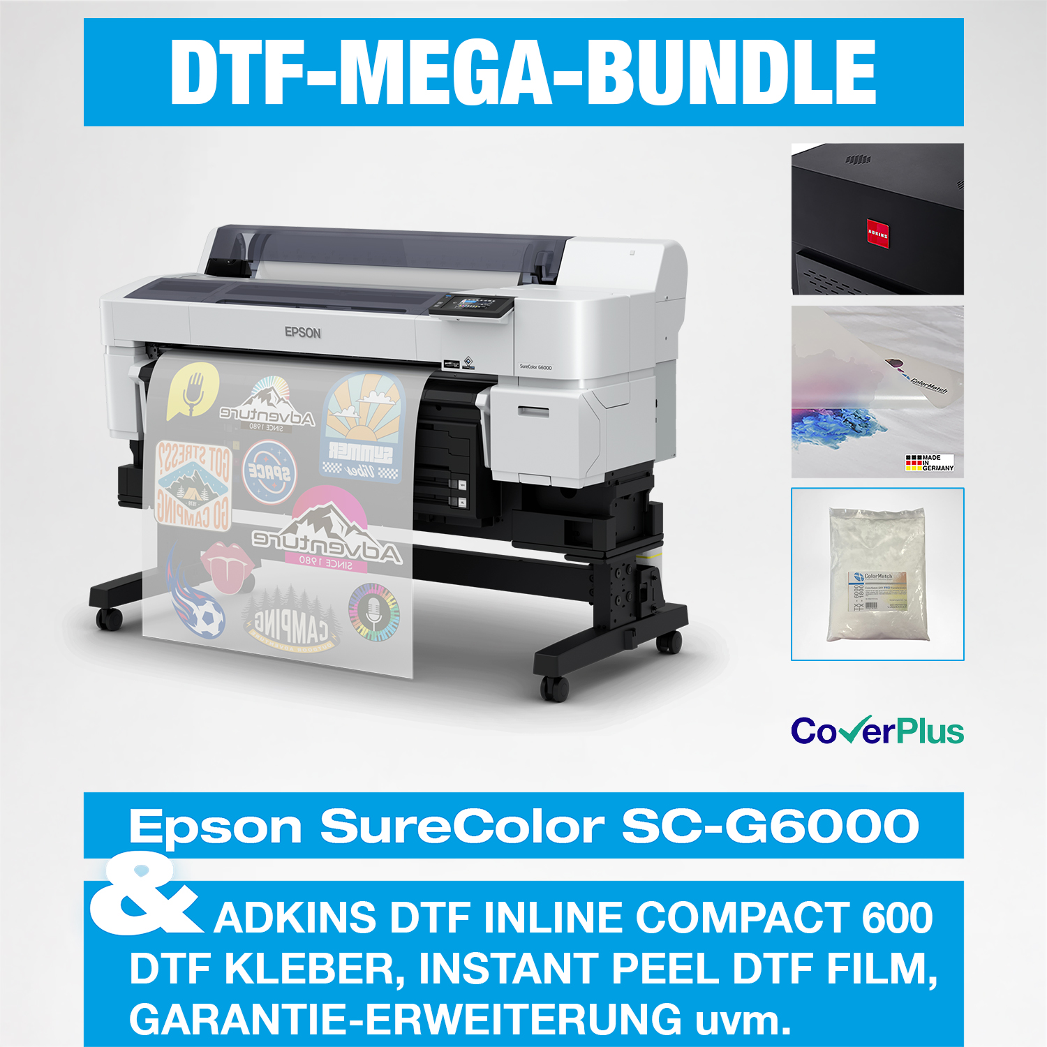 Epson SureColor G6000 DTF-Mega-Bundle