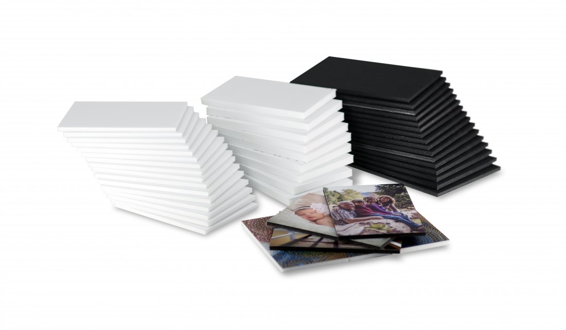 Solution Foam Boards selbstklebend, weiß, 10mm